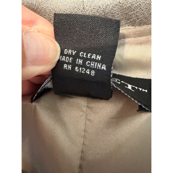 Cachet Dress & Jacket Set Women 12 Champagne Silver Metallic Formal Wedding - Picture 15 of 16